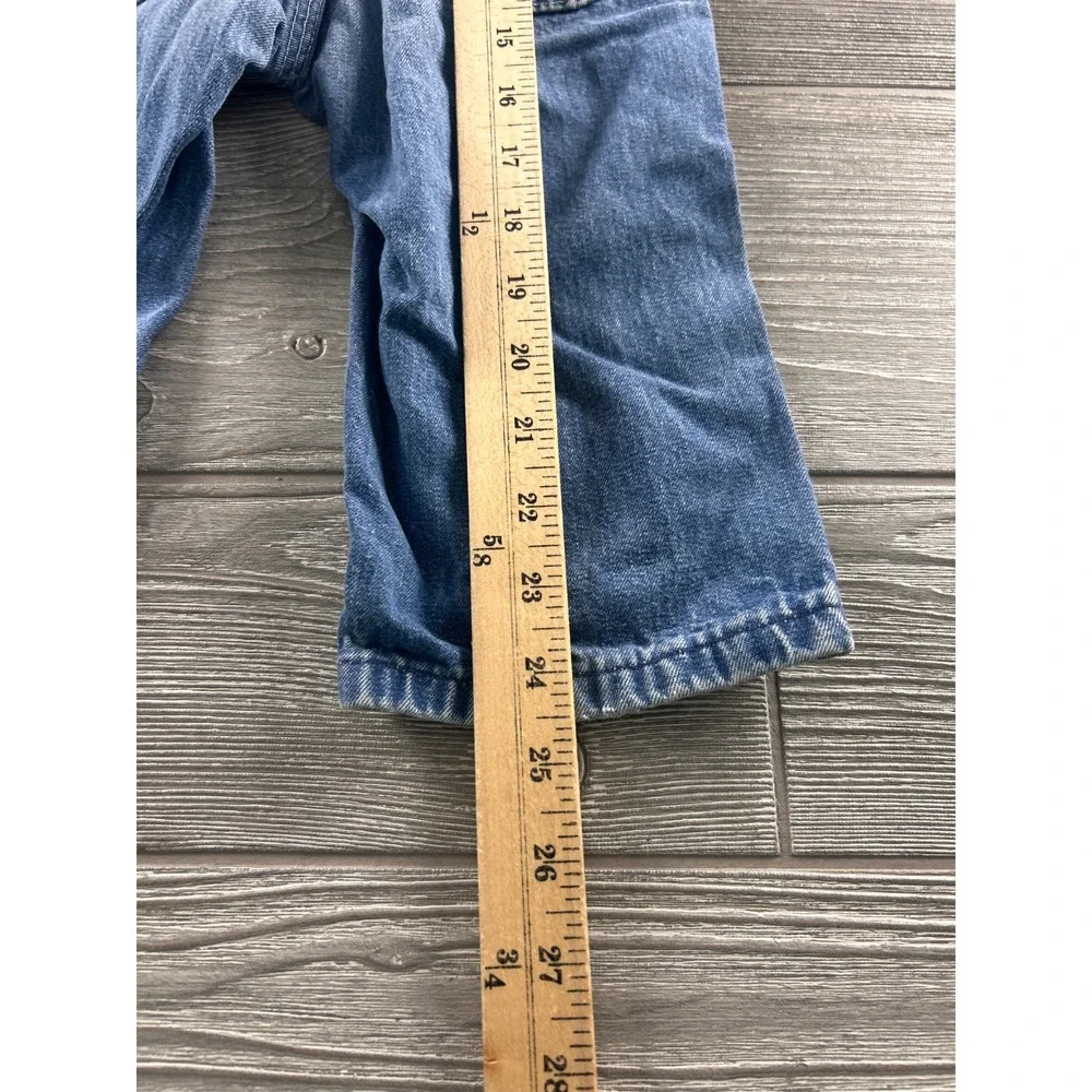 Vintage OSHKOSH B’Gosh Vestbak Toddler Blue Denim Jean Overalls